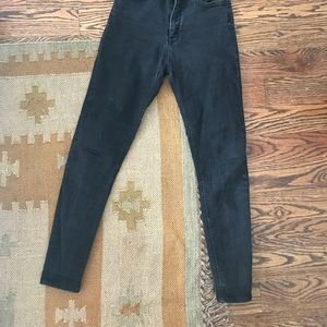 Black High Wasted Skinny Jeans